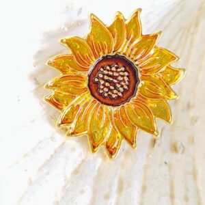 Sunflower Pin