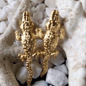 Crocodile Earrings