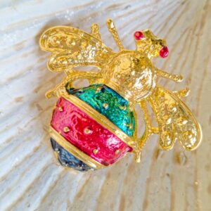Multicolor Bee Pin